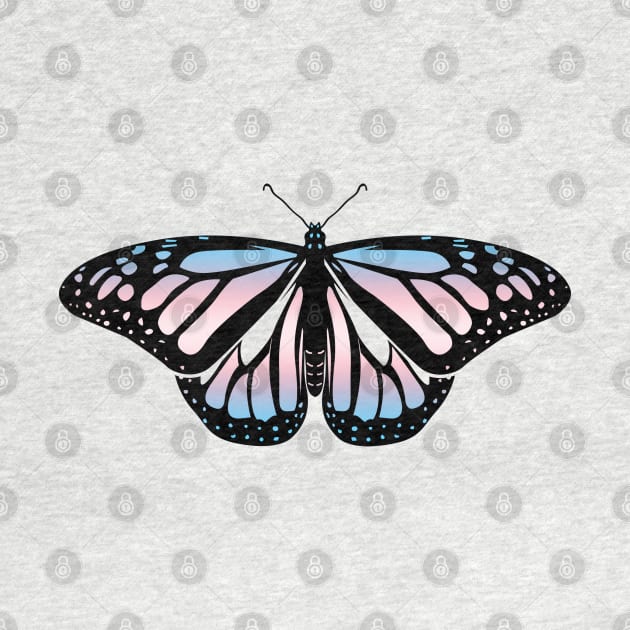 Trans Pride Butterfly by brendalee